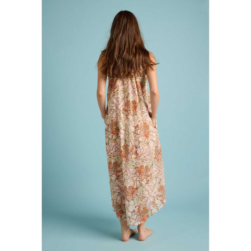 Papinelle x Karen Walker Lilies Panel Front Maxi Nightie image number 1